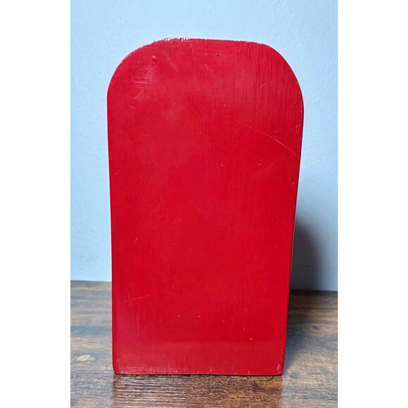 Vtg Washington Redskins NFL Burgundy & Gold Handmade & Hand Painted Bird Feeder - Picture 5 of 10